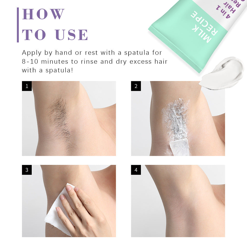 Skin-Soothing Moisturizing Hair Removal Cream