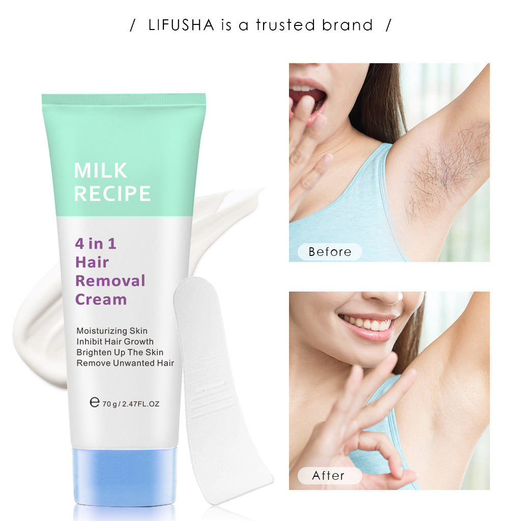 Skin-Soothing Moisturizing Hair Removal Cream