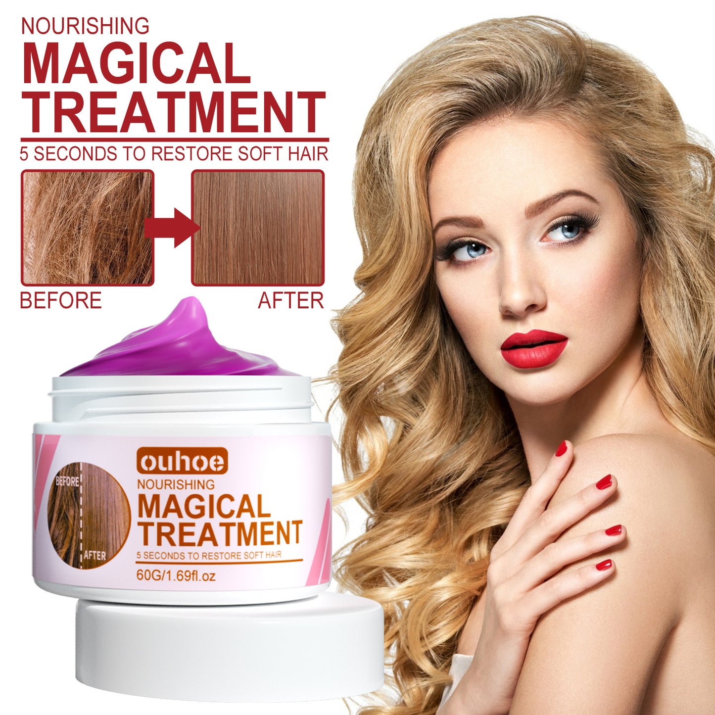 Silky Hot Keratin Repair Hair Mask