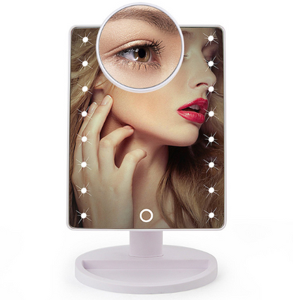 22 LED Light Touch Screen Makeup Mirror