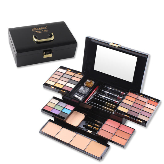 Miss Rose Makeup Artist Cosmetic Kit with Eyeshadow Palette