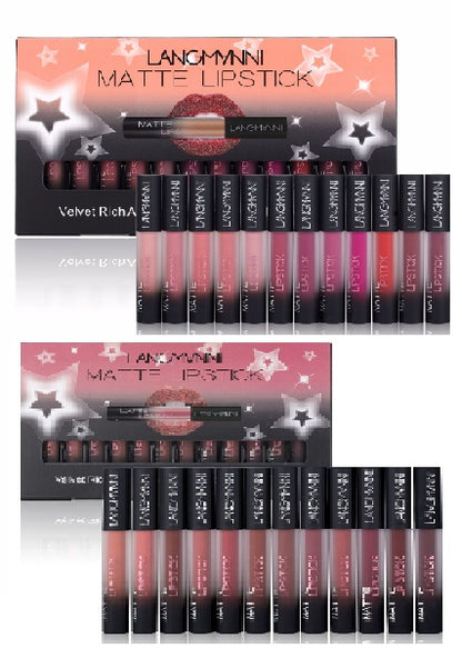 Matte Velvet Lipstick Set