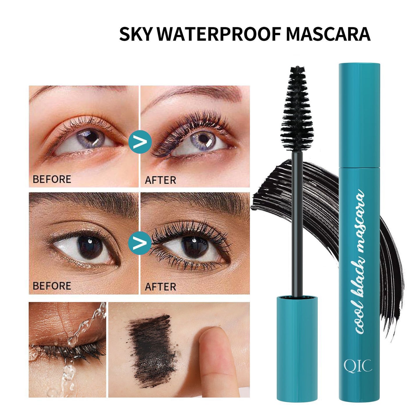 No Smudge Waterproof Mascara