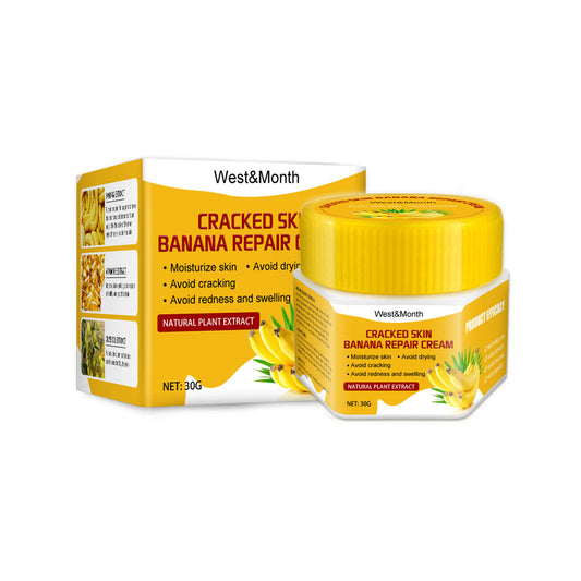 Moisturizing Banana Foot Repair Cream for Chapped Feet