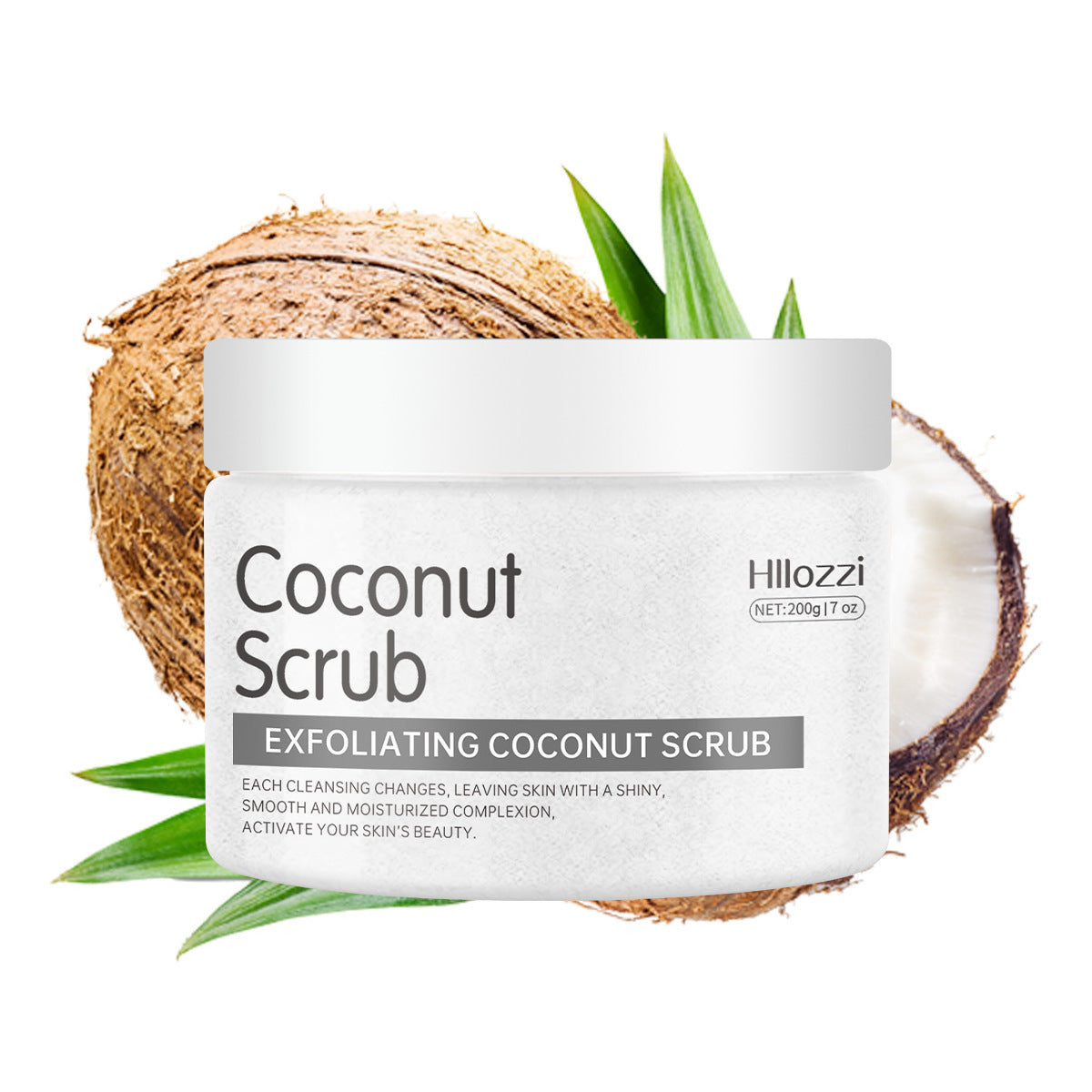 Body Exfoliating Scrub - Himalayan Salt, Coffee, Turmeric, Coconut