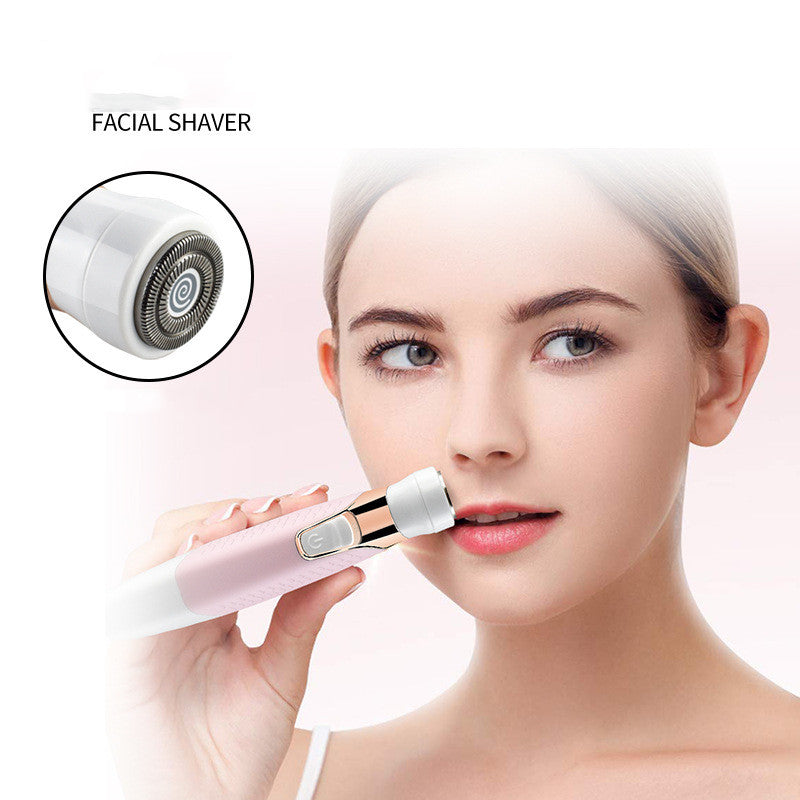 Electric Hair Removal Shaver - 5 In 1 Eyebrow Trimmer