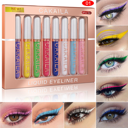 CAKAILA Liquid Eyeliner Set - 8 Color