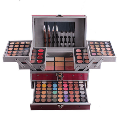 Miss Rose Makeup Artist Cosmetic Kit with Eyeshadow Palette