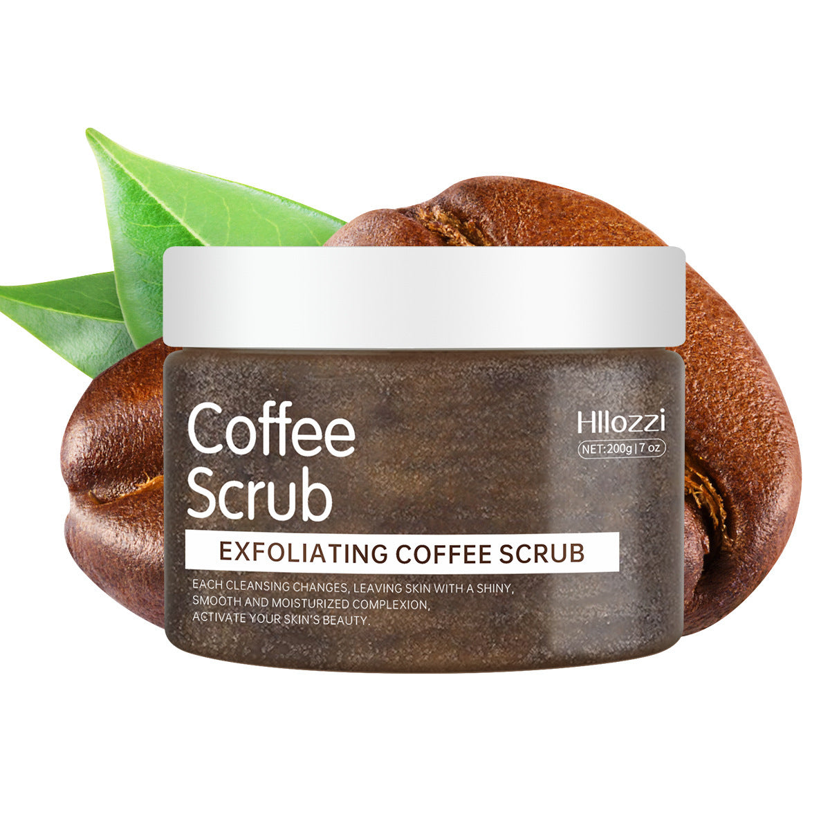 Body Exfoliating Scrub - Himalayan Salt, Coffee, Turmeric, Coconut