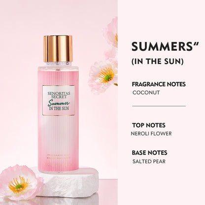 Exquisite International Fragrance: Long-lasting Body Mist for Women - SENORITAS SECRET