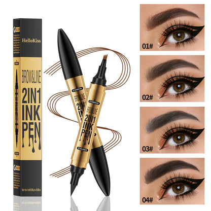 Eyeliner Eyebrow Pencil 2-in-1