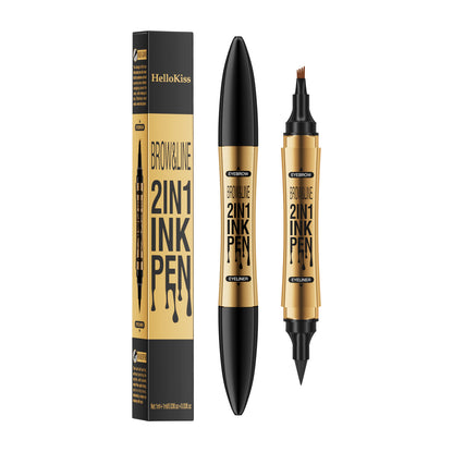 Eyeliner Eyebrow Pencil 2-in-1