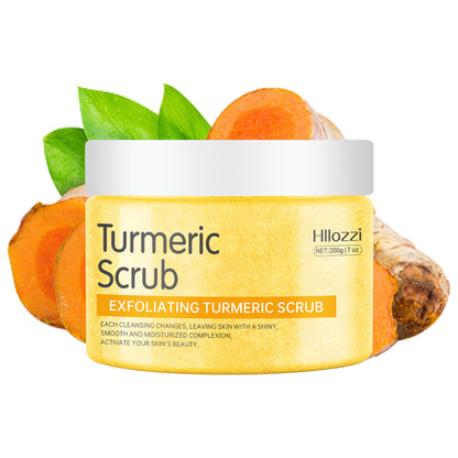 Body Exfoliating Scrub - Himalayan Salt, Coffee, Turmeric, Coconut