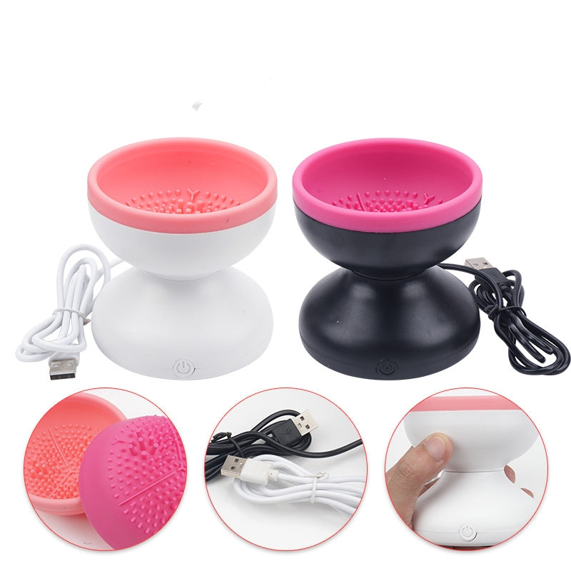 Portable Electric Makeup Brush Cleaner for All Brush Sizes