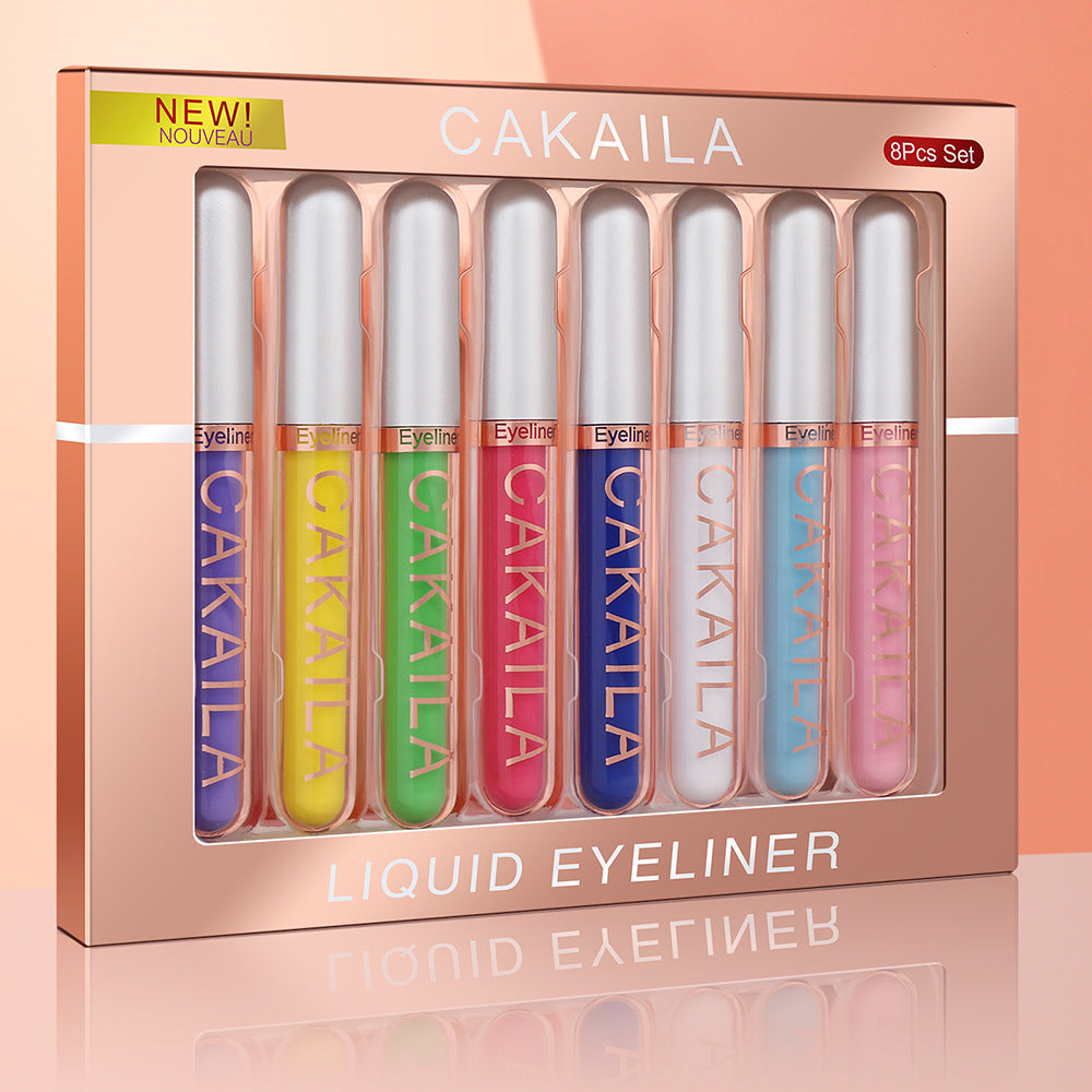 CAKAILA Liquid Eyeliner Set - 8 Color
