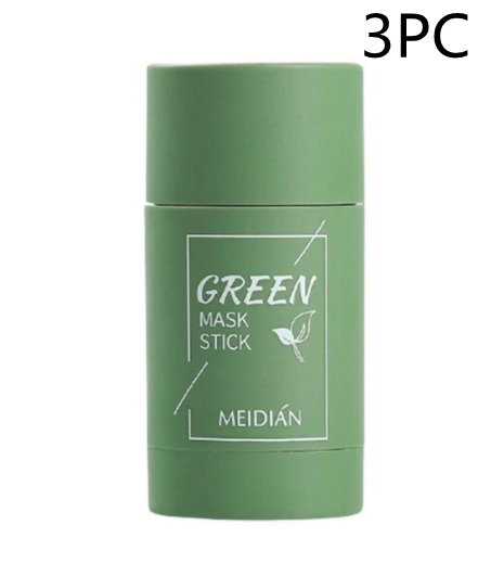 Green Tea Clay Stick Mask for Oil Control and Acne-Prone Skin